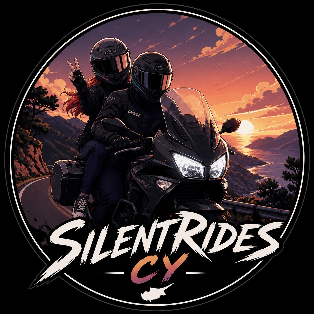 SilentRidesCY logo